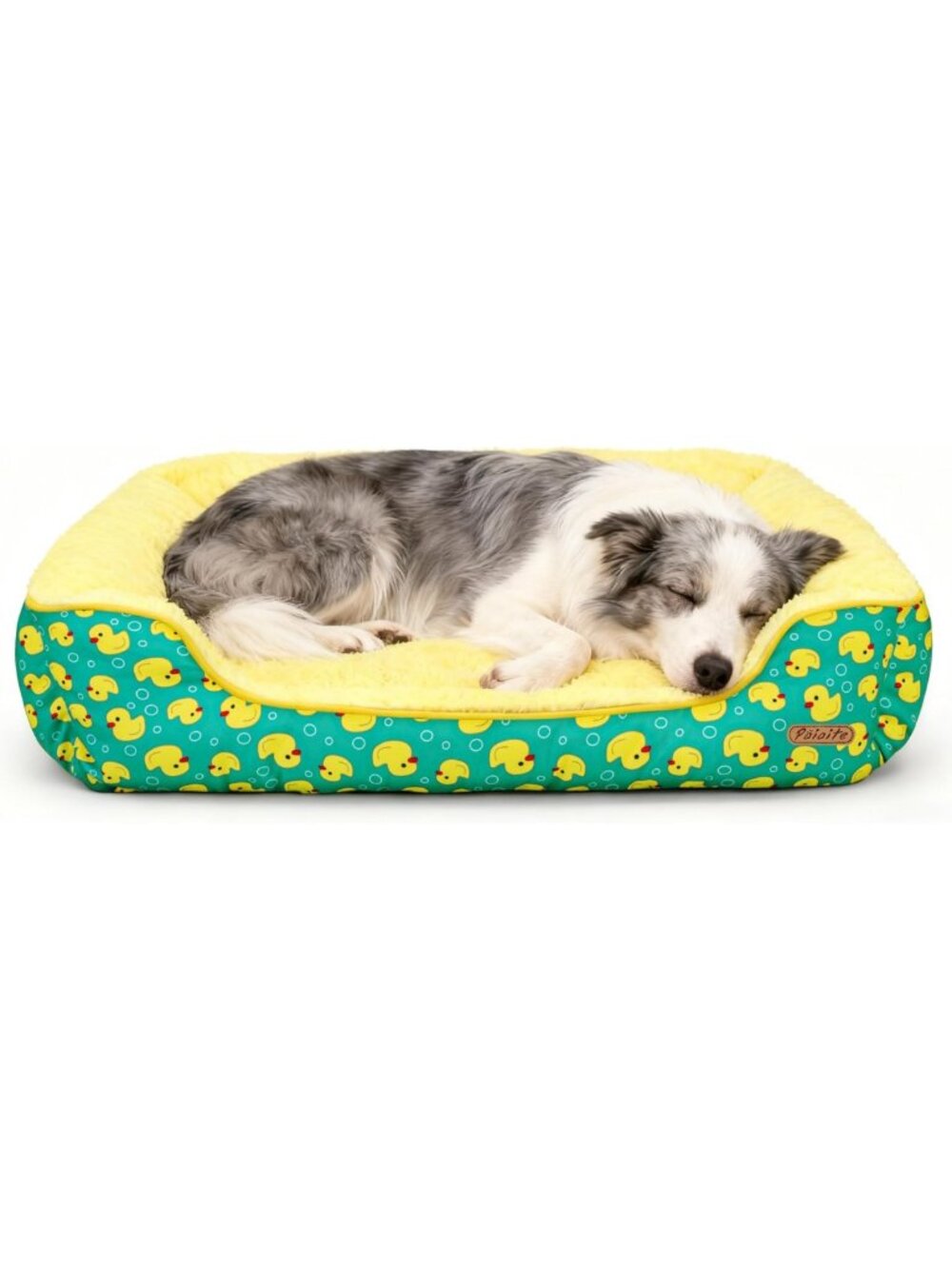 Cozy Washable Rectangle Dog Bed - Soft Calming Pet Sofa for All Sizes, Non-Slip